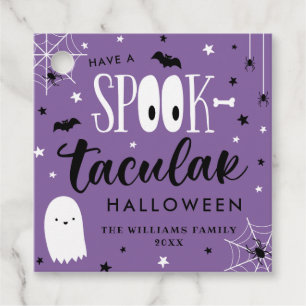 Lila haben ein Spooktacular Halloween Geschenkanhänger