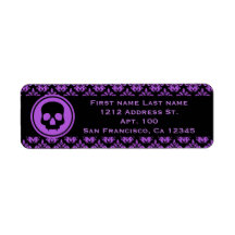 Lila Halloween-Design