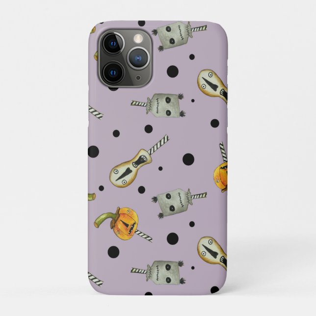 Lila Halloween Dolls_staubig Case-Mate iPhone Hülle (Rückseite)
