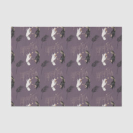 Lila Hands Moon (Design 3 der Lila Serie) Seidenpapier