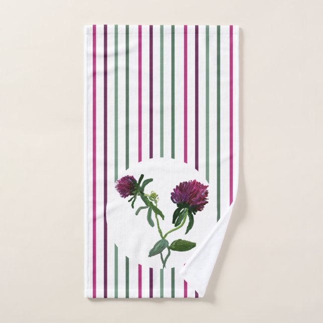 Lila Handtuchhandtuch Set (Handtuch)