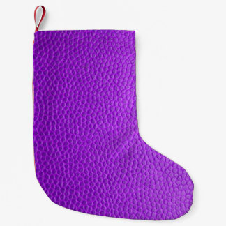 Lila Hautstruktur Kleiner Weihnachtsstrumpf