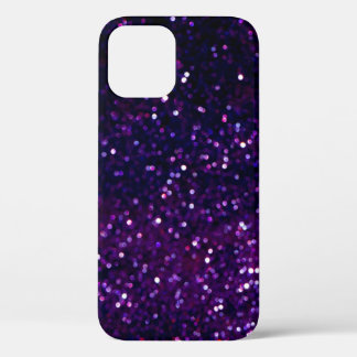 Lila Haze: Glitzer-Leuchten Hintergrund Case-Mate iPhone Hülle