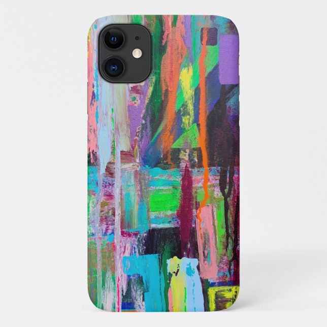 Lila Haze iPhone Case (Rückseite)