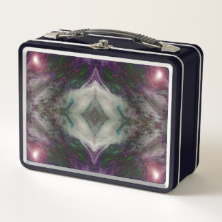 Lila Haze Metall Brotdose