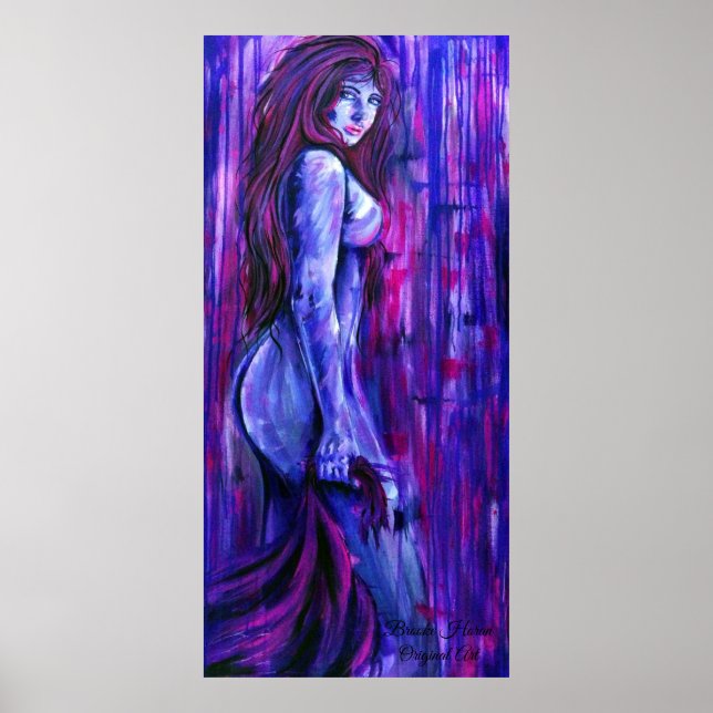 Lila Haze Poster (Vorne)