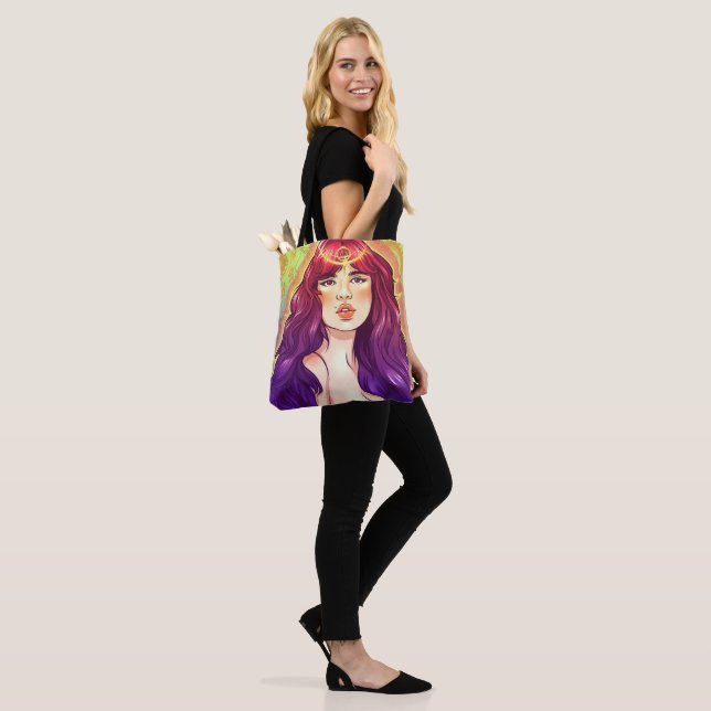 Lila Haze Queen Tasche (Am Model)