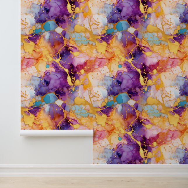 Lila Haze Tapete (Anwendung)