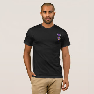 Lila Heart us Military Award Veteran Gift T-Shirt