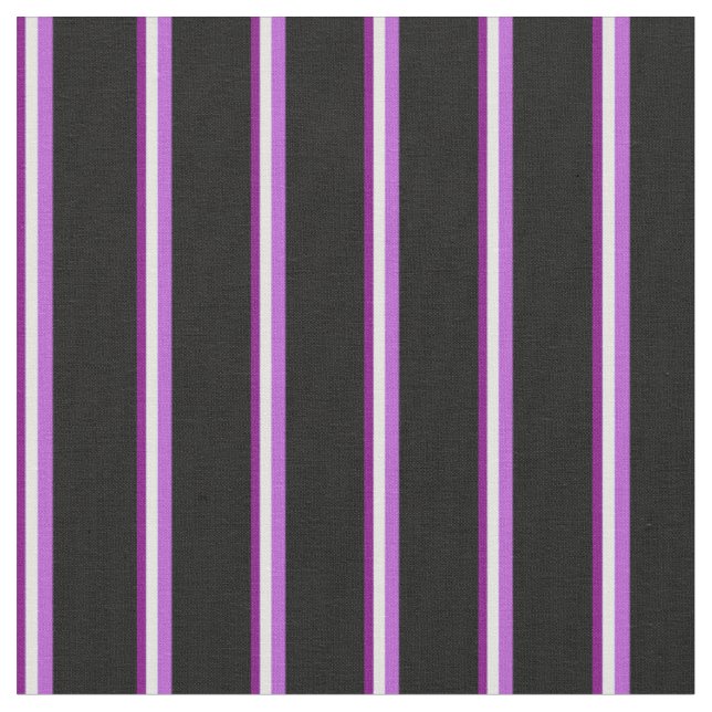 Lila, hell, orchid und schwarz stoff (Nahaufnahme)