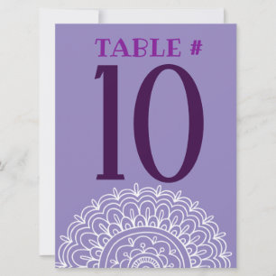 LILA HEMSA HAND GOD Bat Mitzvah Party Card Einladung