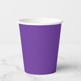 Lila Herzfarbe Pappbecher