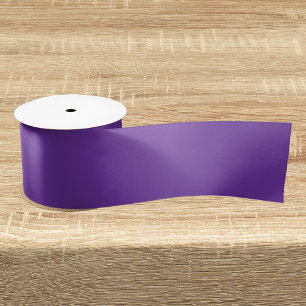 Lila Herzfarbe Satinband