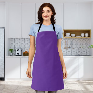 Lila Herzfarbe Schürze