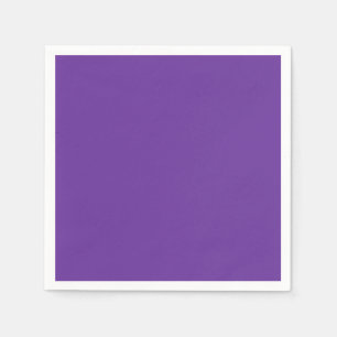 Lila Herzfarbe Serviette