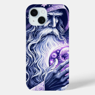 Lila himmlischer Kristallball des Weltraum-Starren Case-Mate iPhone Hülle