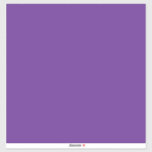 lila Hintergrund Aufkleber<br><div class="desc">Das Design ist ein großes blaues Quadrat,  das ein heller und klarer Himmel zu sein scheint. Die Farbe des Himmels ist ein tiefer Blau,  der ihm ein lebendiges und lebendiges Aussehen verleiht.</div>