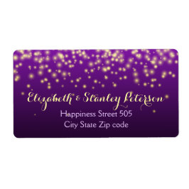 Lila Hochzeit am Himmel