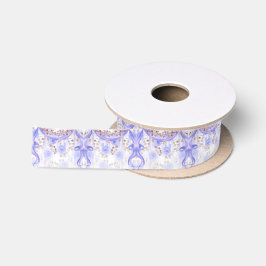 Lila Hochzeit im Herbst, Floral Handgriff Ribbon Satinband