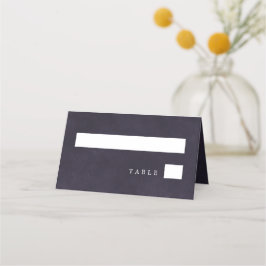 Lila Hochzeitskunst Platzkarte