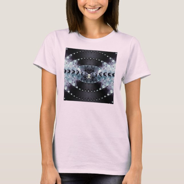 Lila Hole T-Shirt (Vorderseite)