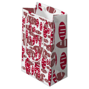 Lila Holey Ovals Kleine Geschenktüte