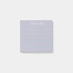 Lila horizontale Streifen mit texturiertem Look Post-it Klebezettel