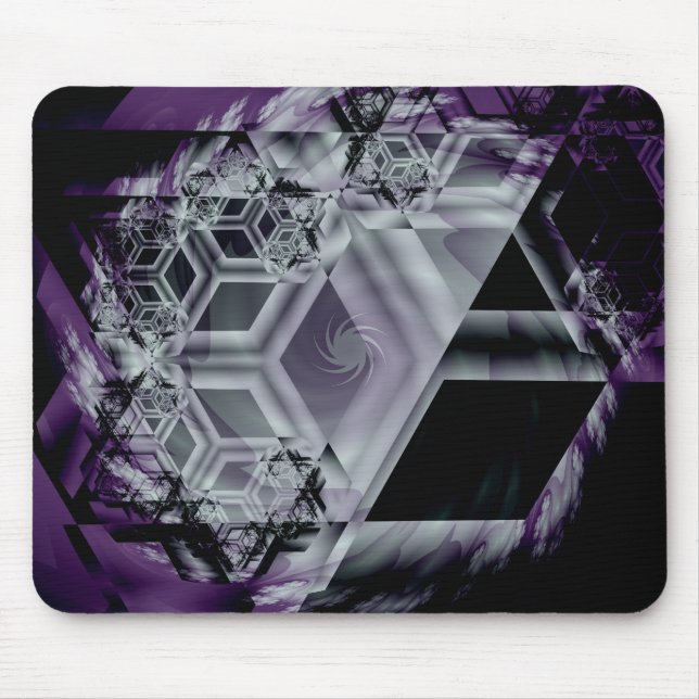 Lila Hue Mousepad (Vorne)