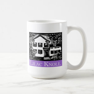 Lila Hügel-Tasse Kaffeetasse