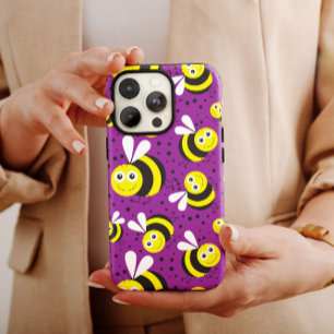 Lila Hummeln iPhone   iPhone 14 Case-Mate Hülle