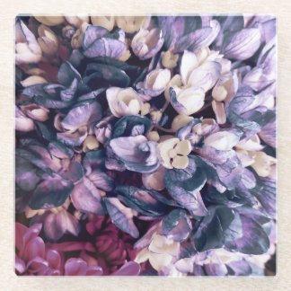 Lila Hydrangea Glasuntersetzer