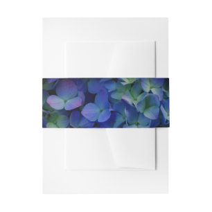 Lila Hydrangeas Einladungsbanderole