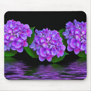 Lila Hydrangeas Mousepad