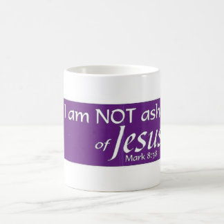LILA_I BIN NICHT ASHAMED DER JESUS-TASSE_Mark838 Kaffeetasse