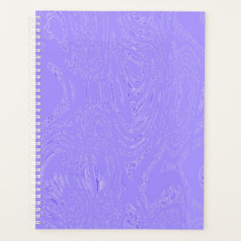 Lila Ice Spiral Notebook Planer