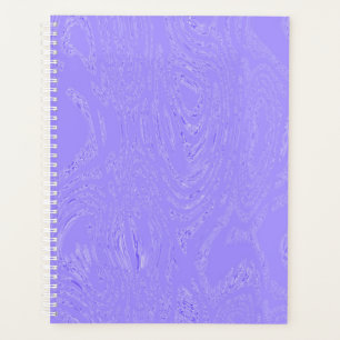 Lila Ice Spiral Notebook Planer