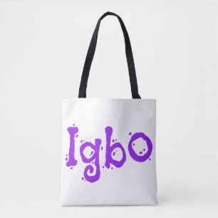 Lila Igbo Tasche
