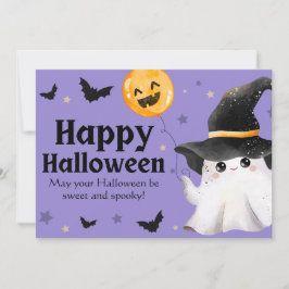 Lila Illustratives glückliches Halloween