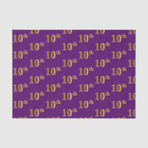 Lila, Imitate Gold 10. (10.) Event Tissue Paper Seidenpapier