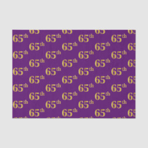 Lila, Imitate Gold 65. (65. Seidenpapier