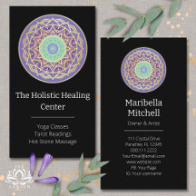 Lila Indigo Gold Türkise Mandala Metaphysische