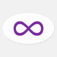 Lila Infinity-Symbol