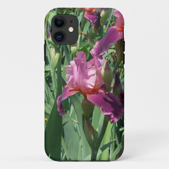 Lila Ire Spring Floral Case-Mate iPhone Hülle (Rückseite)