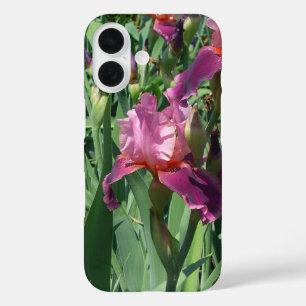 Lila Ire Spring Floral iPhone 16 Hülle