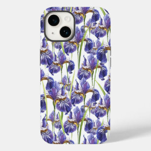 Lila Iris-Blume Case-Mate iPhone 14 Hülle