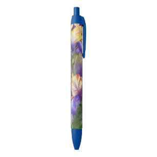Lila Iris-Blume Pen Irische Malerei Kugelschreiber