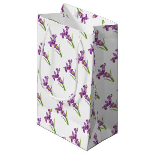 Lila Iris Botanische Blumenart Kleine Geschenktüte