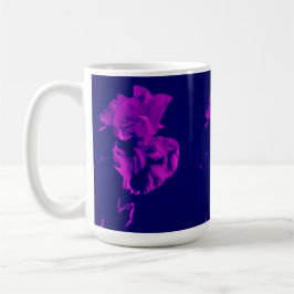 Lila Iris-Cup Kaffeetasse