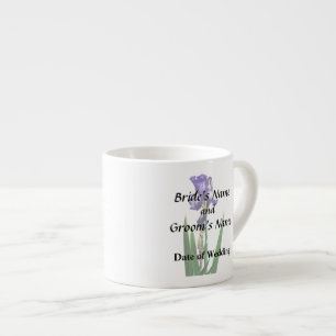 Lila Iris Espressotasse