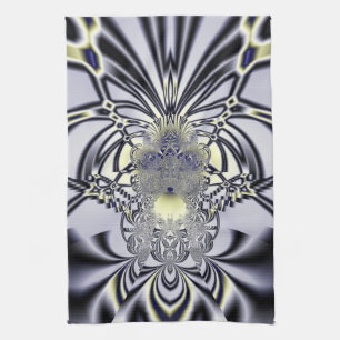 Lila Iris Handtuch